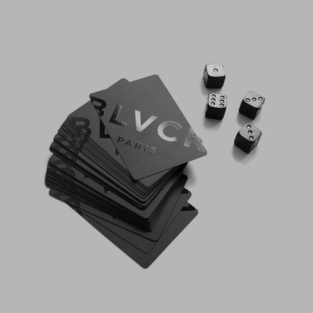 Carte PLV NFC - PVC Noir